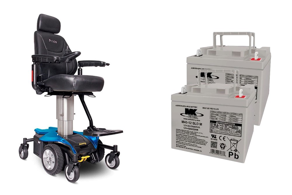 Jazzy Air Replacement Battery Pair - Image 3
