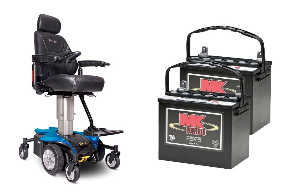 Jazzy Air Replacement Battery Pair - Image 2